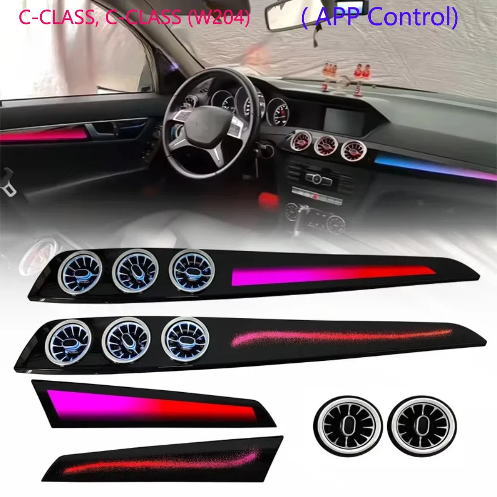 Symphony Ambient Light For Mercedes-Benz C-Class W204 2010-2014