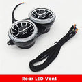 7/64 colors For Benz W222 S-Class S400 S450 Ambient Light 4D Rotary Speaker Atmosphere Lamp Air Vent Tweeter Car Interior Light