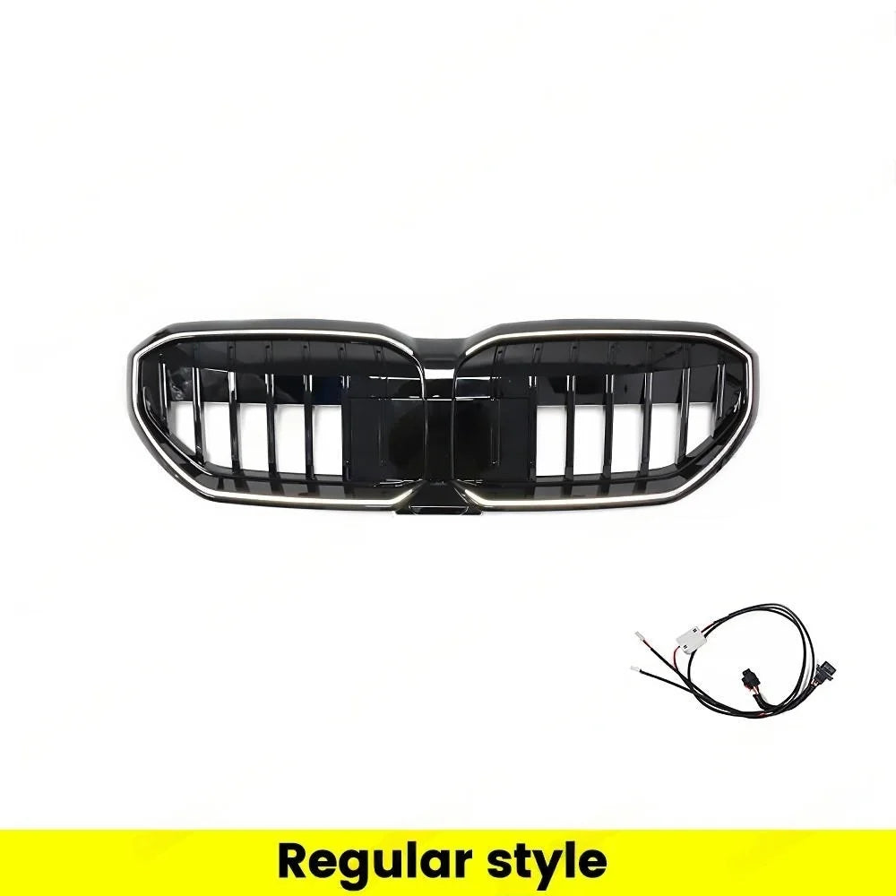 LED Light Grille For BMW New 5 Series G60 G61 i5 Style Kidney Grille Front Grill Grid M Sport Illuminated With Lamp Auto Parts
