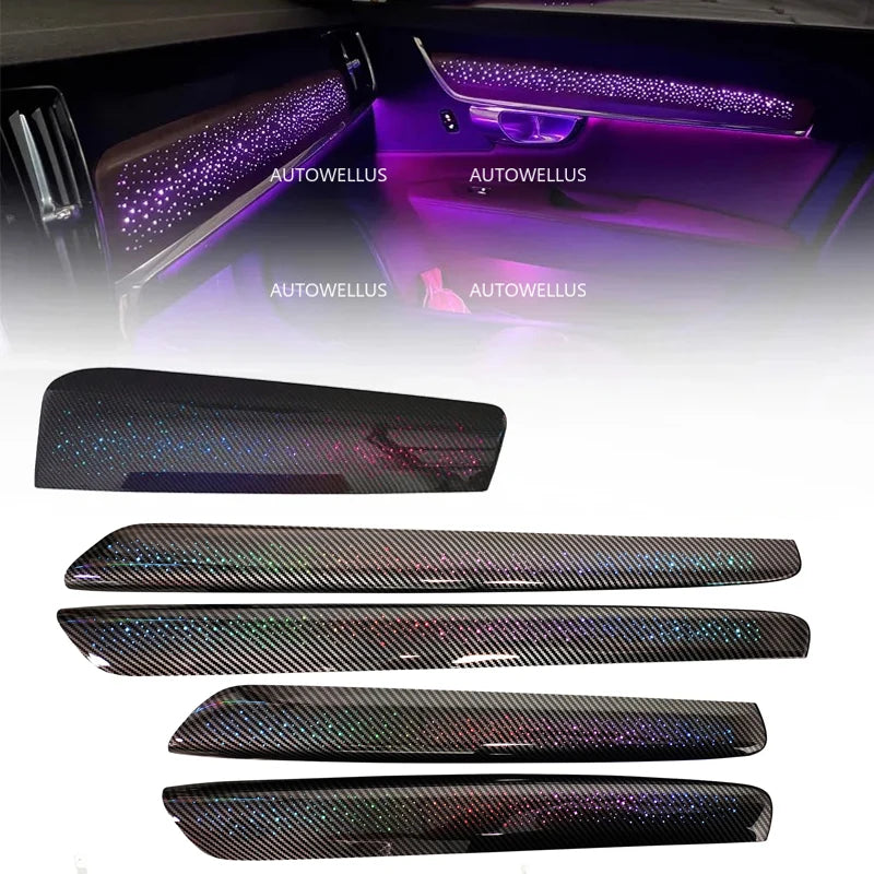Car LED Interior Light Kit for Volvo S90 2017-2025 Models 64-color Symphony Starry Sky Ambient Light Decorative Accessories