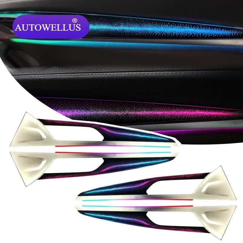 Dynamic Car Ambient Light for BMW X3 X4 G08 G02 2018-2024 64 Colors Auto Interior Atmosphere Lighting Decoration Kit