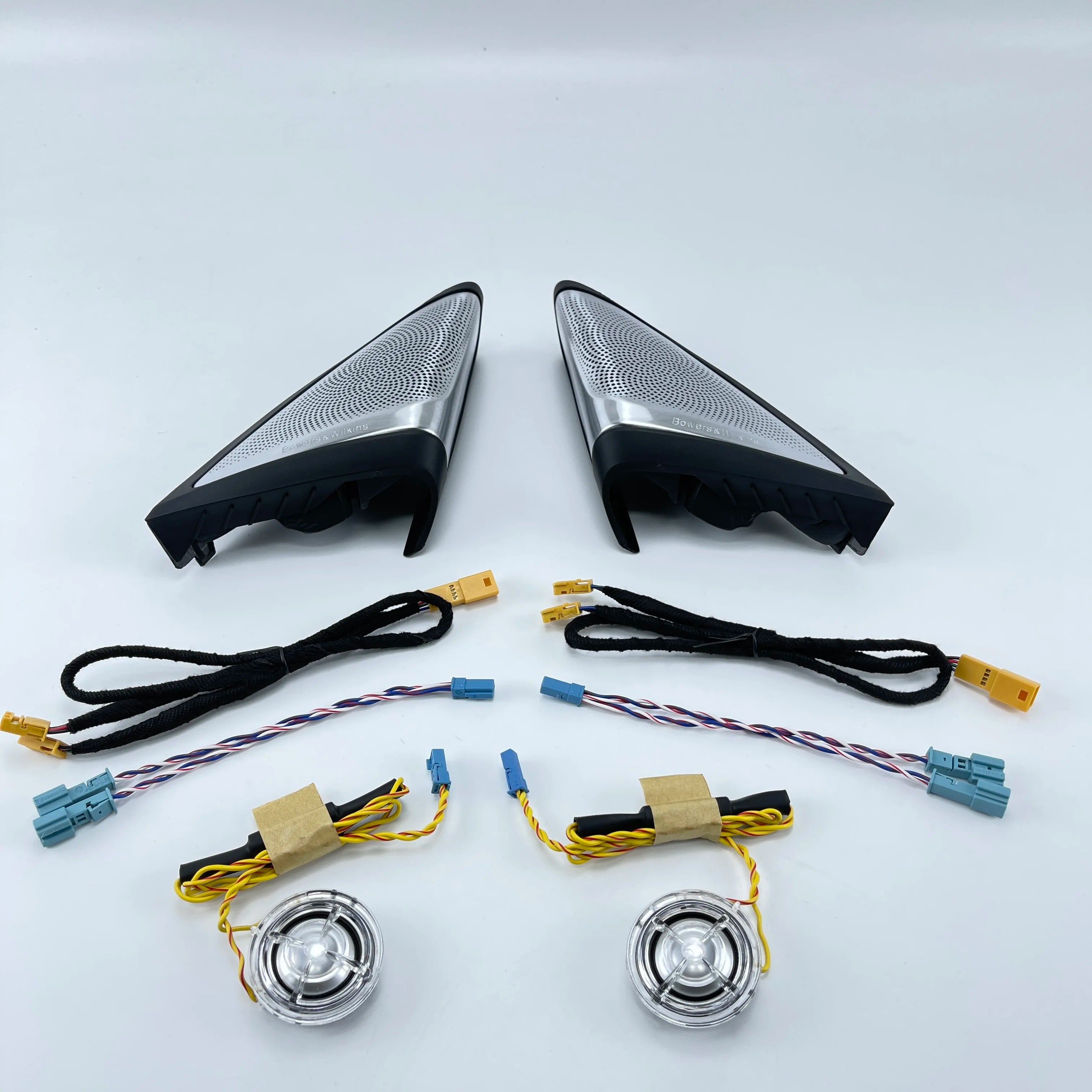 Car Luminous Sound Covers LED For BMW G31 G38 Front Door Tweeter Speaker Music Upgrade Kit Accessories Modification BW Horn
