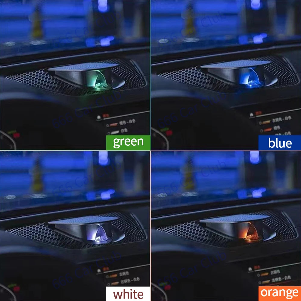 11 Colours LED Car Interior Decoration Elevating Speaker For G20 G22 G08 G01 X3 G02 X4 G05 X5 G06 X6 G07 X7 Electric Audio cover