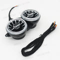 7/8/64 Colour LED Air Vent For Mercedes-Benz S-Class W222 S400 S450 S320 S350 3D Rotary Speaker RGB Turbine Nozzle Ambient Light