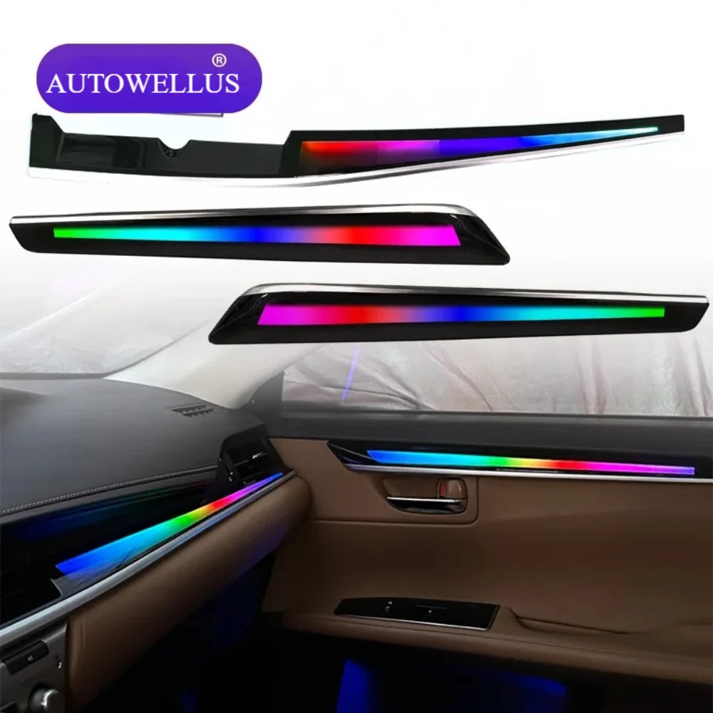 Upgrade Car Interior  Ambient Lighting for Lexus ES 2013-2017 Models 64-color Dynamic LED Symphony Decorative Accessories.