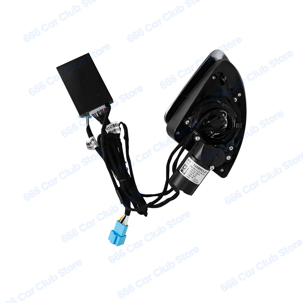 64colour 4D Rotating Tweeter For Mercedes Benz 2020+ W167 GLE GLS 450 LED Luminous Car Speaker Horn Refit Ambient light