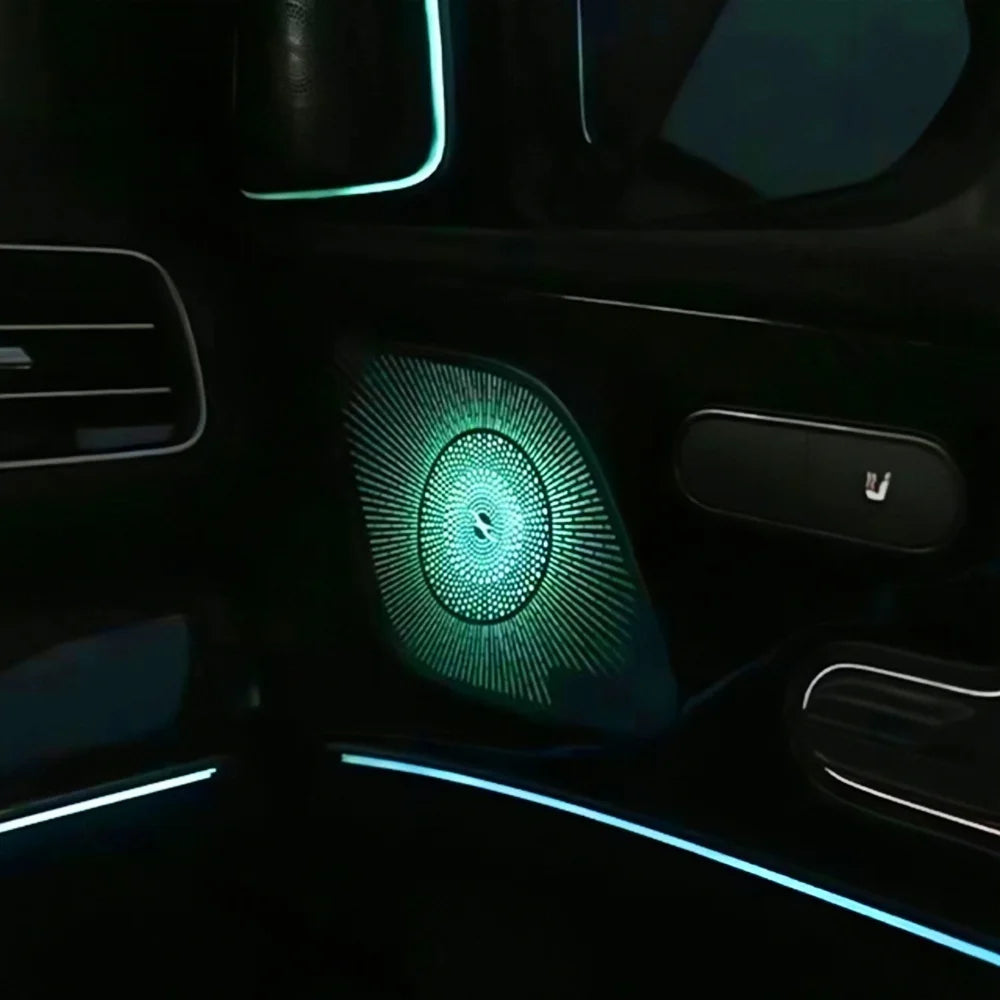 64 Colours Seat back light For Mercedes Benz 2020 GLE350 W167 GLS450 AMG GLE53 Interior Decorate Ambient Light Modification Kit
