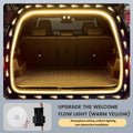 LED Atmosphere Light Mercedes-Benz Trunk Flowing Light Yellow White Tail Box Brightening Car Accessory