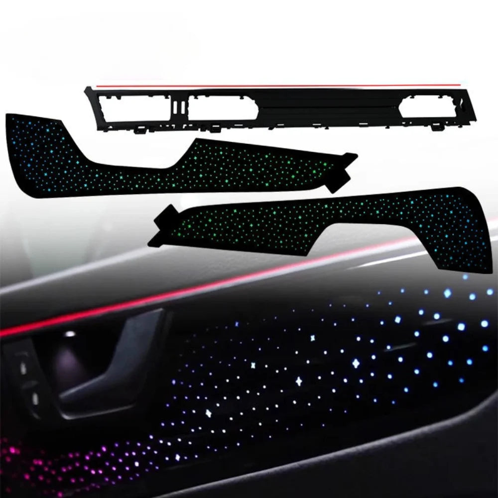 Upgrade Car OEM Ambient Lighting for Audi A7/C8/S7/RS7 2019-2025 Models with Dynamic 64-color LED Trim Accessories