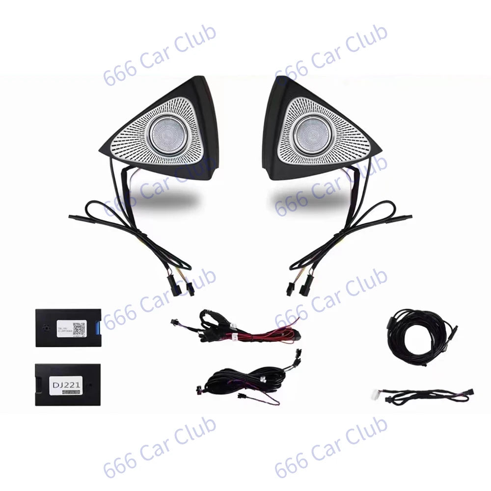 Original 3 Colors Upgrade 12/64 Colors Ambient Light Cable For Mercedes Benz W166 W218 W292 W212 W221 GLE Car Decorate LED Lamp