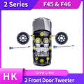 Car Front Door Tweeter Cover Speaker For BMW F45 F46 2 Series Bass Loudspeaker Horn 4.5 Inch Midrange High Power Subwoofer