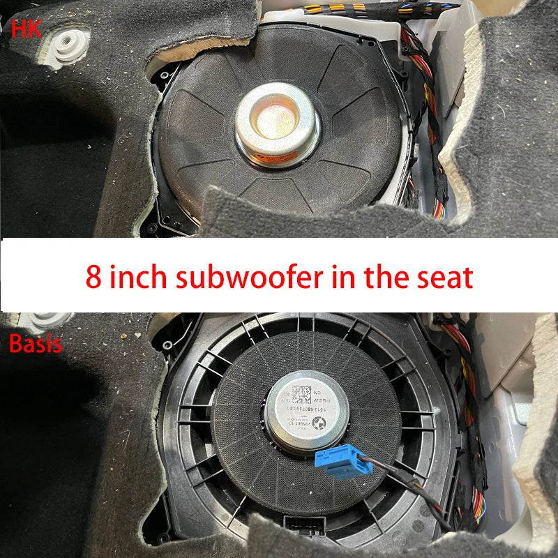 For BMW 5 Series F10 F11 Special Car Audio Parts HK Upgrade Plug and Play High Power Speaker Tweeter Subwoofer LQ DSP Amplifier