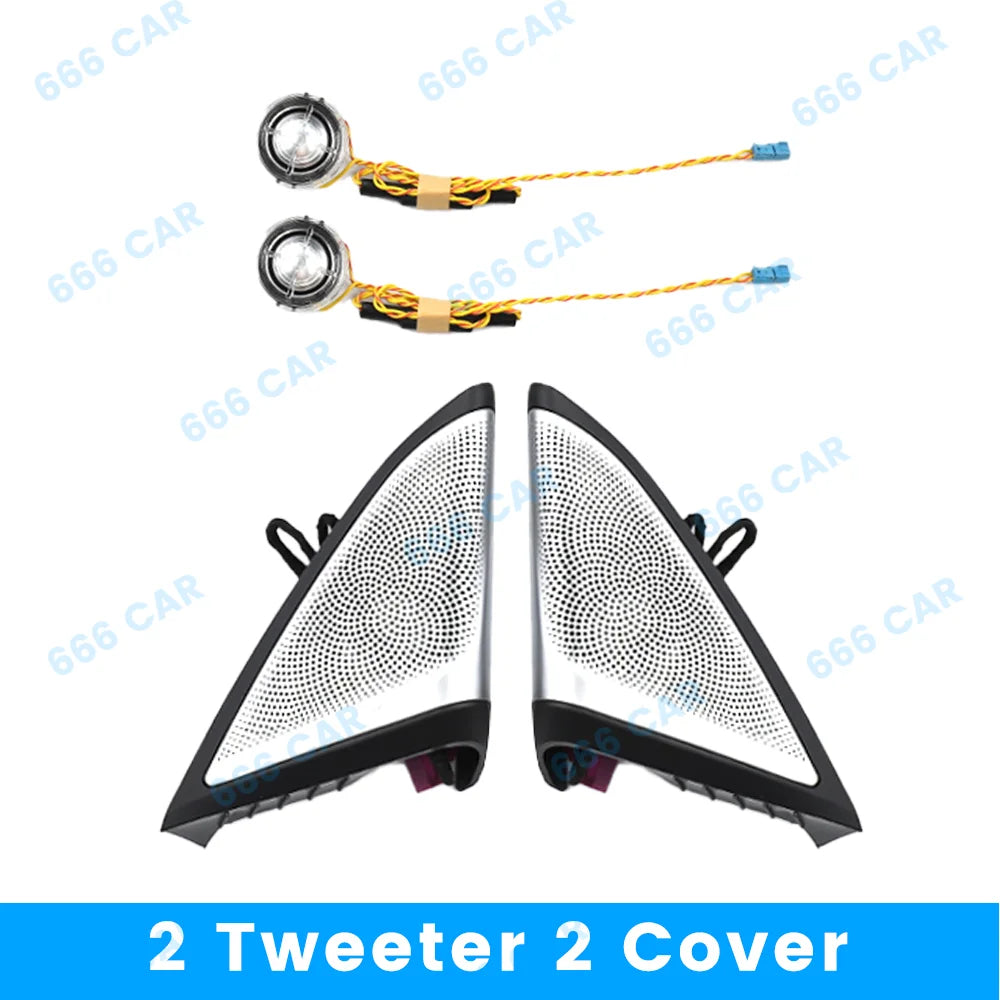 LED Speaker Cover Lamp For BMW G30 New 5 Series 11 Colour Car RGB Tweeter Midrange HiFi Music Stereo Horn Ambient Light Decorate