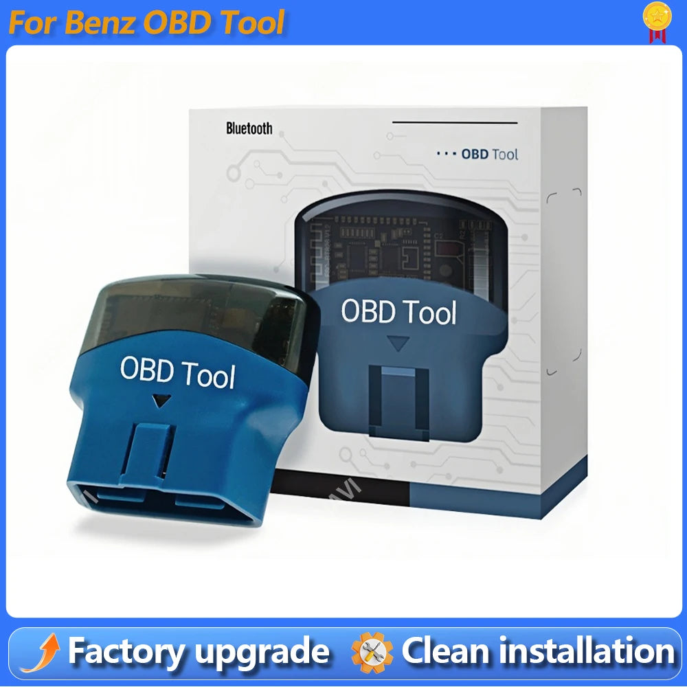OBD For Mercedes-Benz A/B/C/GLC/CLA/GLA/ W176 W177 W246 W205 X253 W156 W117 X156 Ambient Light Function Menu Activation