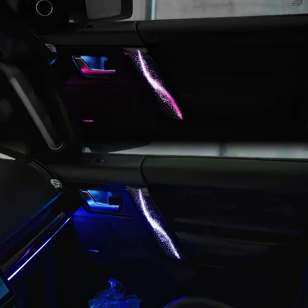 Upgrade 64 Color Dynamic Car LED Ambient Light for Land Rover Freelander 2 2007-2015 Auto Interior atmosphere Lighting