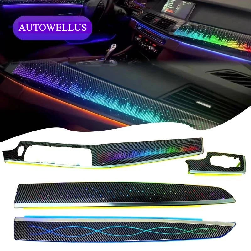 Symphony 64 Colors Rainbow Car Ambient Light for BMW 5 Series F10 F11 F18 2011-2017 LED Auto Interior Atmosphere Lighting
