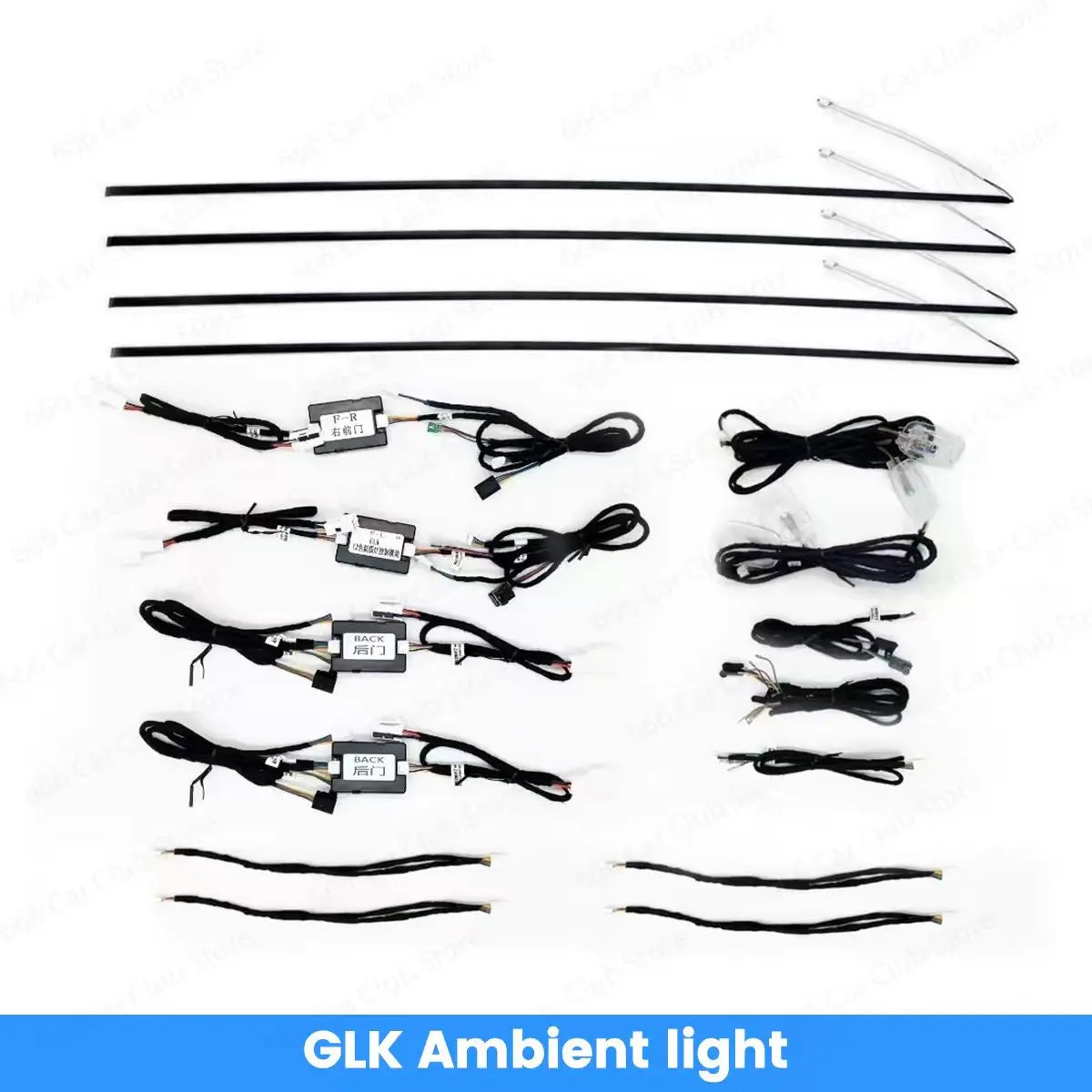 Mercedes Benz Car Ambient Light Vents 64 Colors GLK MB X204 2008-2015 Interior Lighting for Vehicle Vents