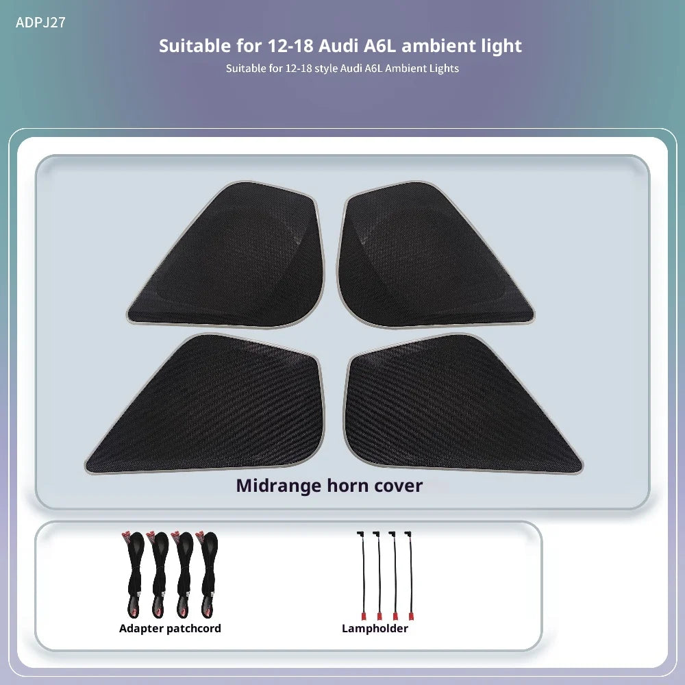 Ambient Light For Audi A6A7 C7 2012-2018 environmental Backlight Atmosphere Lamp Kit Symphony Interior LED Lighting Accessories