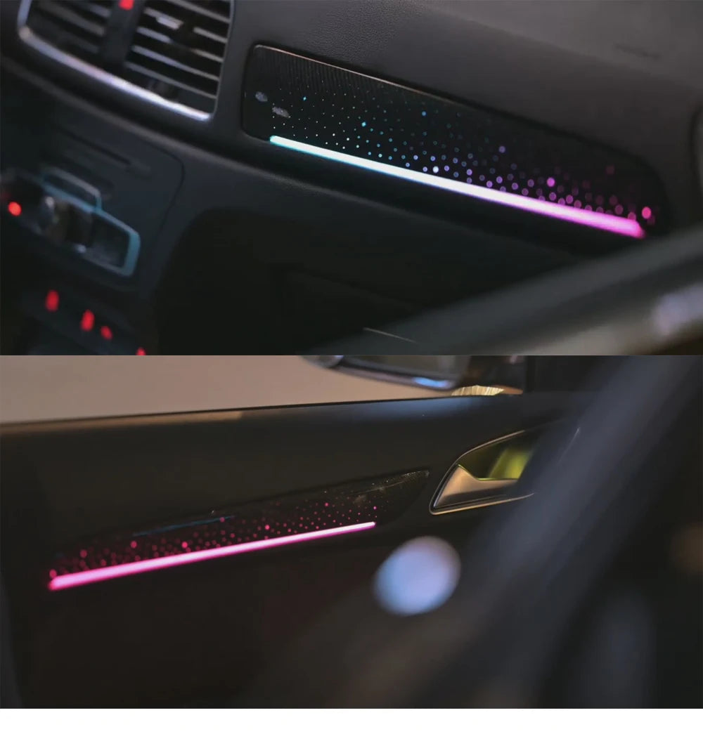 Automotive LED Ambient Light for Audi Q3 2013-2018 LED ambient light backlight ambiente interior modification screen control