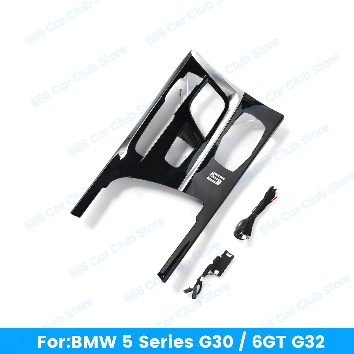 LED Center Console Saddle Light For BMW New 5 Series G30 G32 6GT M5 Car Decorative Light Modification Accessories