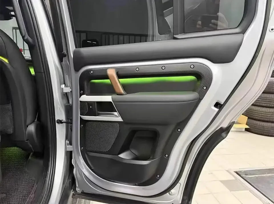 Carbon Fiber Ambient Lighting Kit for Land Rover Defender Station Wagon L663 2020-2025 Model Auto Interior LED Light Kit