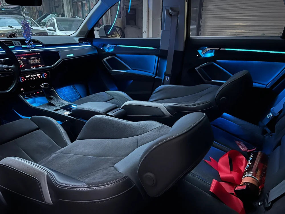 Ambient Light For Audi Q3 2019-2025 environmental Backlight Atmosphere Lamp Kit Symphony Interior LED Lighting Accessories
