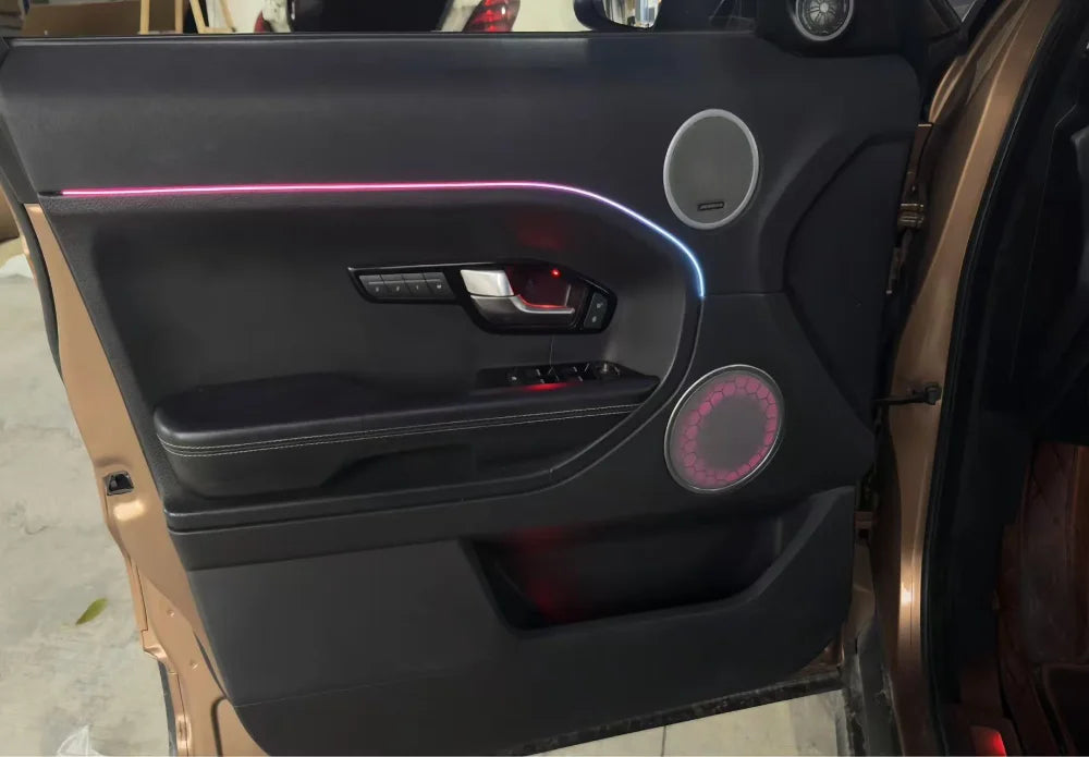 Car Interiors Ambient Lighting LHD/RHD For Land Rover Range Rover Evoque 2015-2018 64-Color LED Decorative Accessories