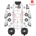 For BMW X5 X7 G05 G07 Lighting Cover Audio Upgrade LQ Plug and Play Center Speaker Tweeter Midrange Horn Subwoofer DSP Amplifier