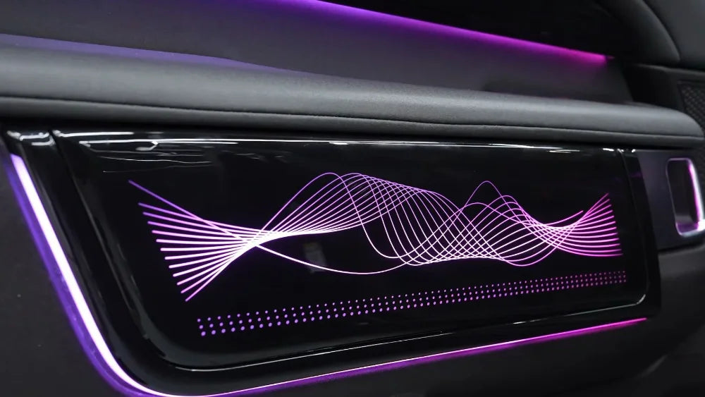 Interior LED Ambient Light for Land Rover Discovery 5 2017-2025 Models with 64-color Ambient Light Modification Accessories