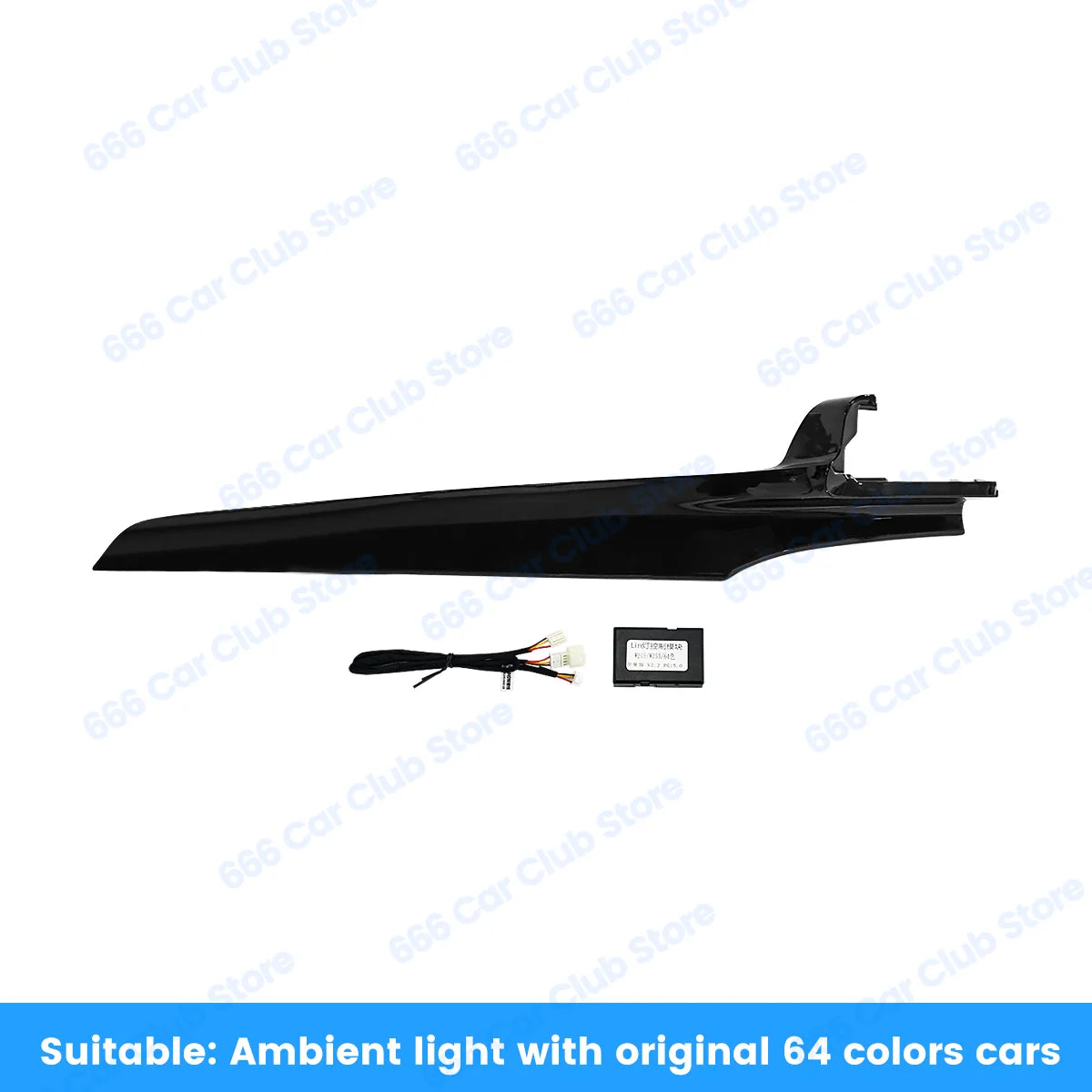 64 Color Copilot Lamp For Mercedes Benz C-class W205 X253 C43 C63 Coupe GLC Car LED Passenger Instrument Panel Ambient Light