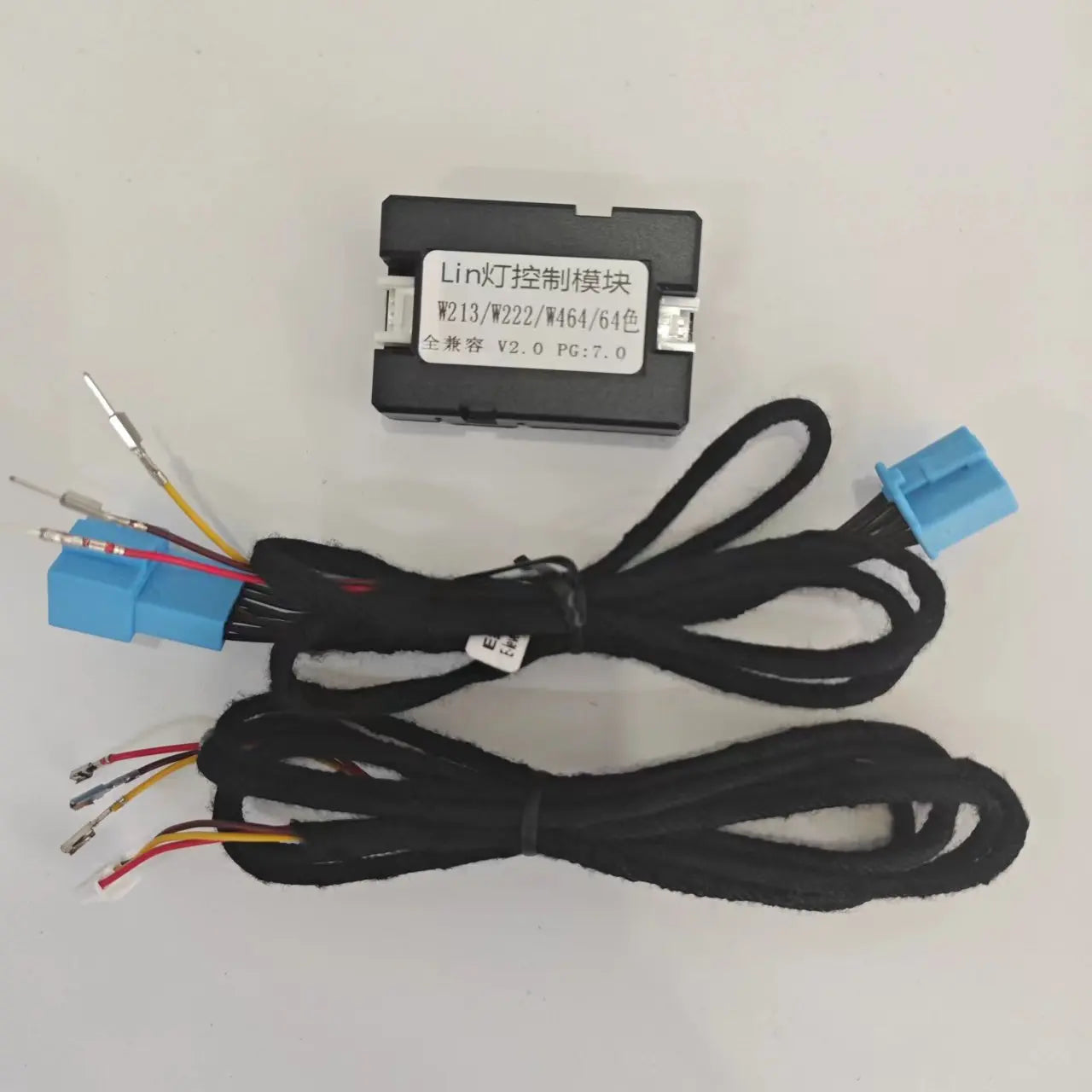 64 Colour RGB LED APP Control Box Module Parts For Mercedes Benz W205 X253 W213 W117 W176 W222 X156 W177 Ambient Light Connector