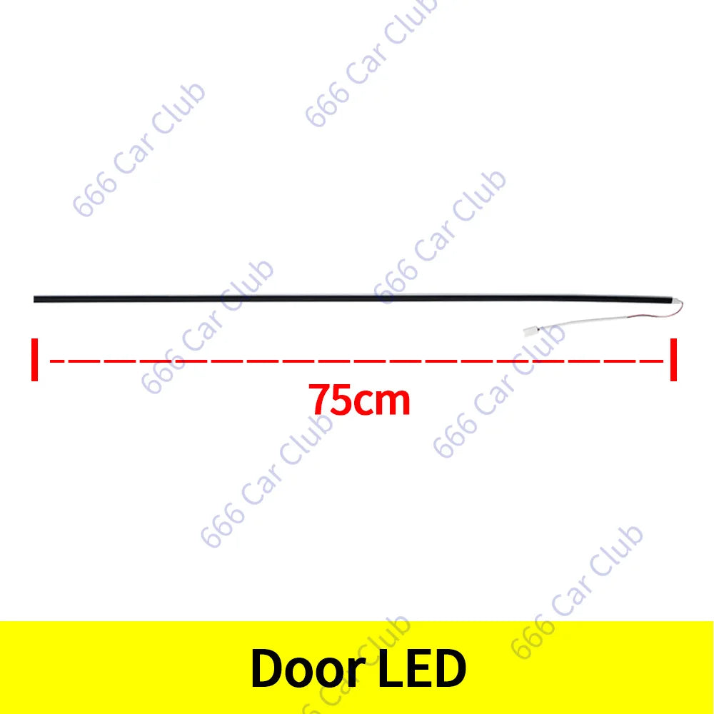64 Colours Ambient Light For Mercedes Benz W177 W118 W247 A/B/CLA/GLA/GLB Class RGB LED Air Vents Car Door Seats Decorative Lamp
