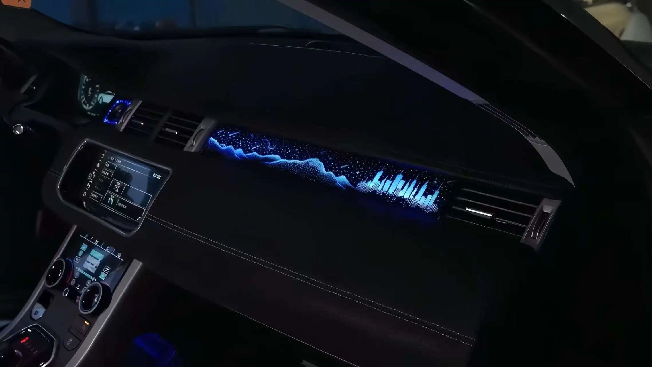 Car Ambient Light LHD/RHD for Land Rover Range Rover Evoque 2015-2018 Car Atmosphere Lamp Accessories Interior Decoration