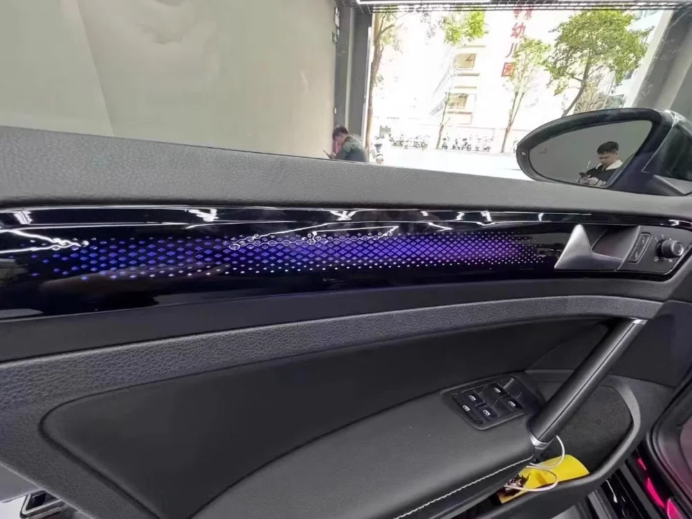 64-Color Car Ambient Light for Volkswagen Golf 7 MK7 2014-2021 LHD/RHD LED Synchronized Rainbow Interior Atmosphere Lighting