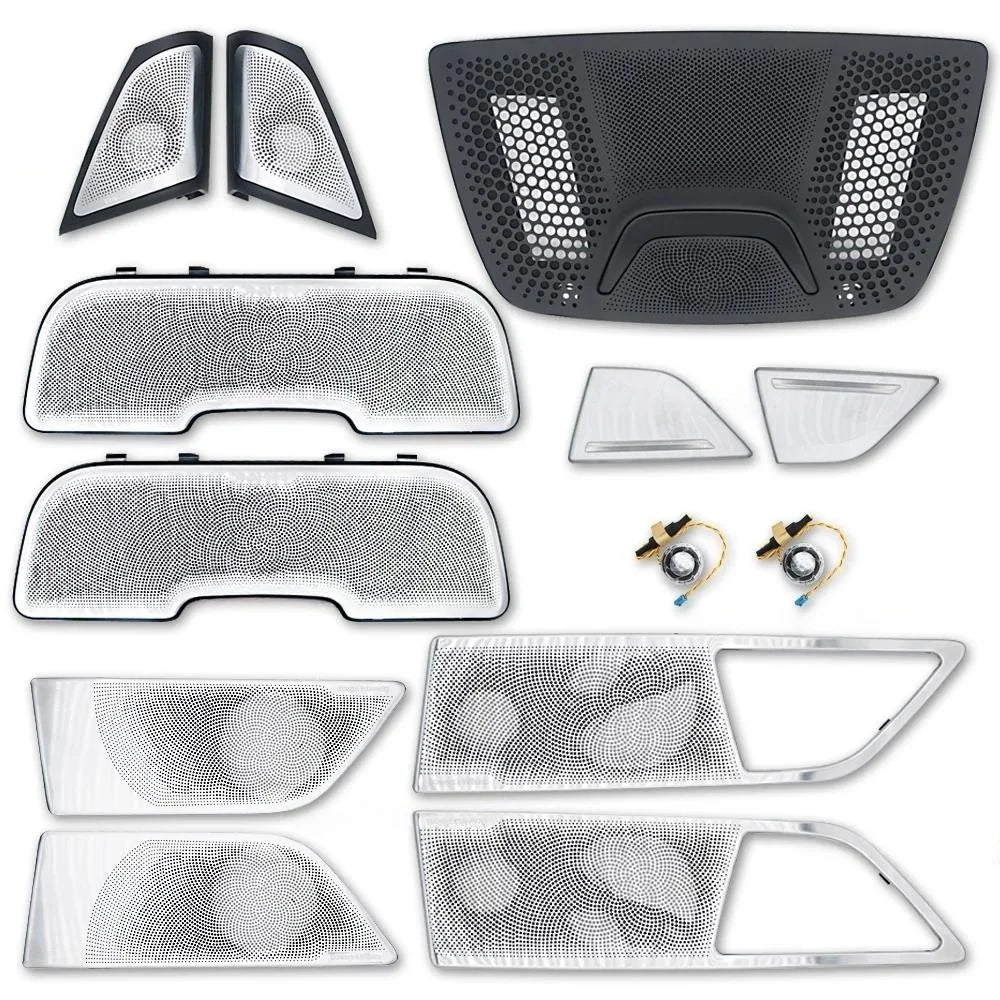 11 Colour LED Speaker Cover For BMW New 7Series G11 G12 Car Midrange Tweeter HiFi Music Stereo Horn Ambient Light Decorate Refit