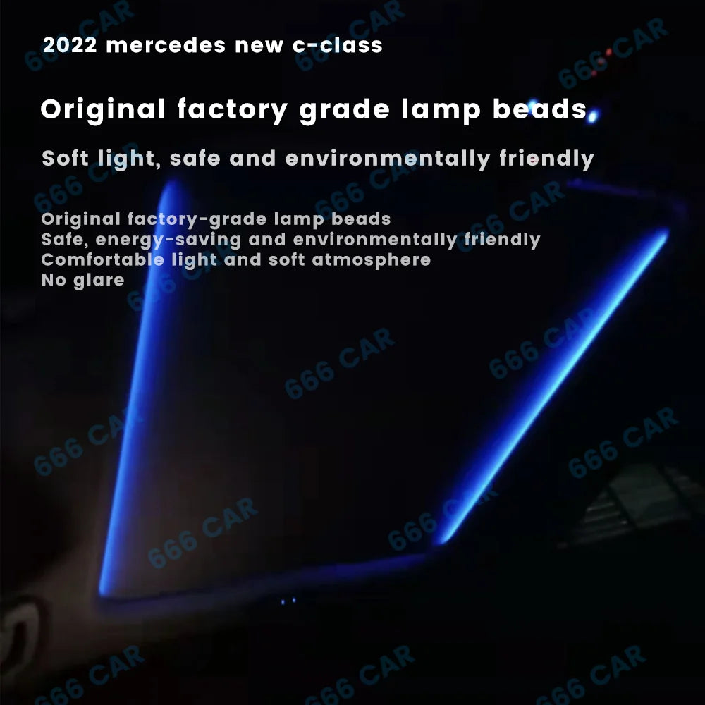 11 Colour LED Skylight For BMW 3/5/6/7 Series G20 G30 G01 G05 X3 X4 X5 X6 X7 6GT Car Roof Panoramic Sunroof Light Ambient Lights