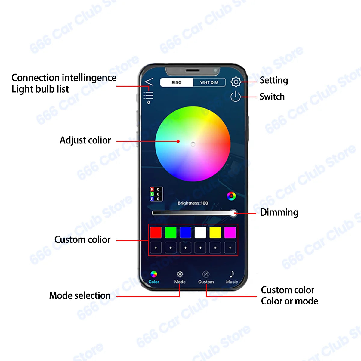 256 farben LED Sitz Zurück Lampe Rückenlehne Dekorative lichter Für Mercedes Benz W177 W118 W247 B CLA GLB GLA  APP Control