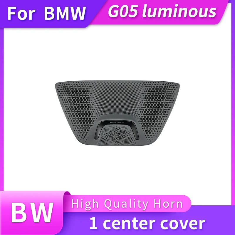 LED Center Control Panel For BMW G05 X5 G06 X6 G07 X7 Series Cover Lighting Audio Lossless Sound HiFi Music Stereo LoundSpeakers