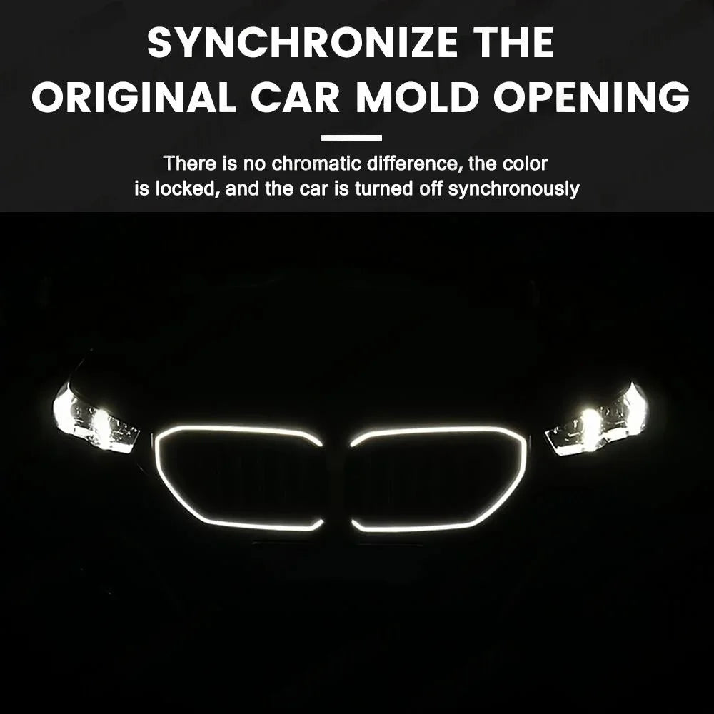 LED Light Grille For BMW New 5 Series G60 G61 i5 Style Kidney Grille Front Grill Grid M Sport Illuminated With Lamp Auto Parts