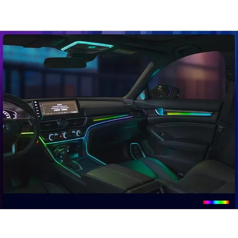 64 Colors Full Light Ambient Lighting Kit Light For Honda Accord 2018 2019 2020 2022