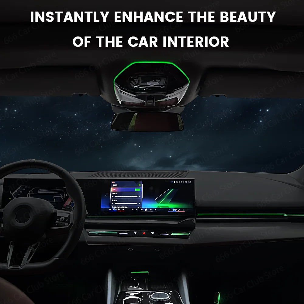 Roof LED Reading Light Ambient Interior Mood Lighting For BMW 2 3 4 5 6 GT 7 8 Series G20 G30 G05 G06 G07 G01 G60 G70