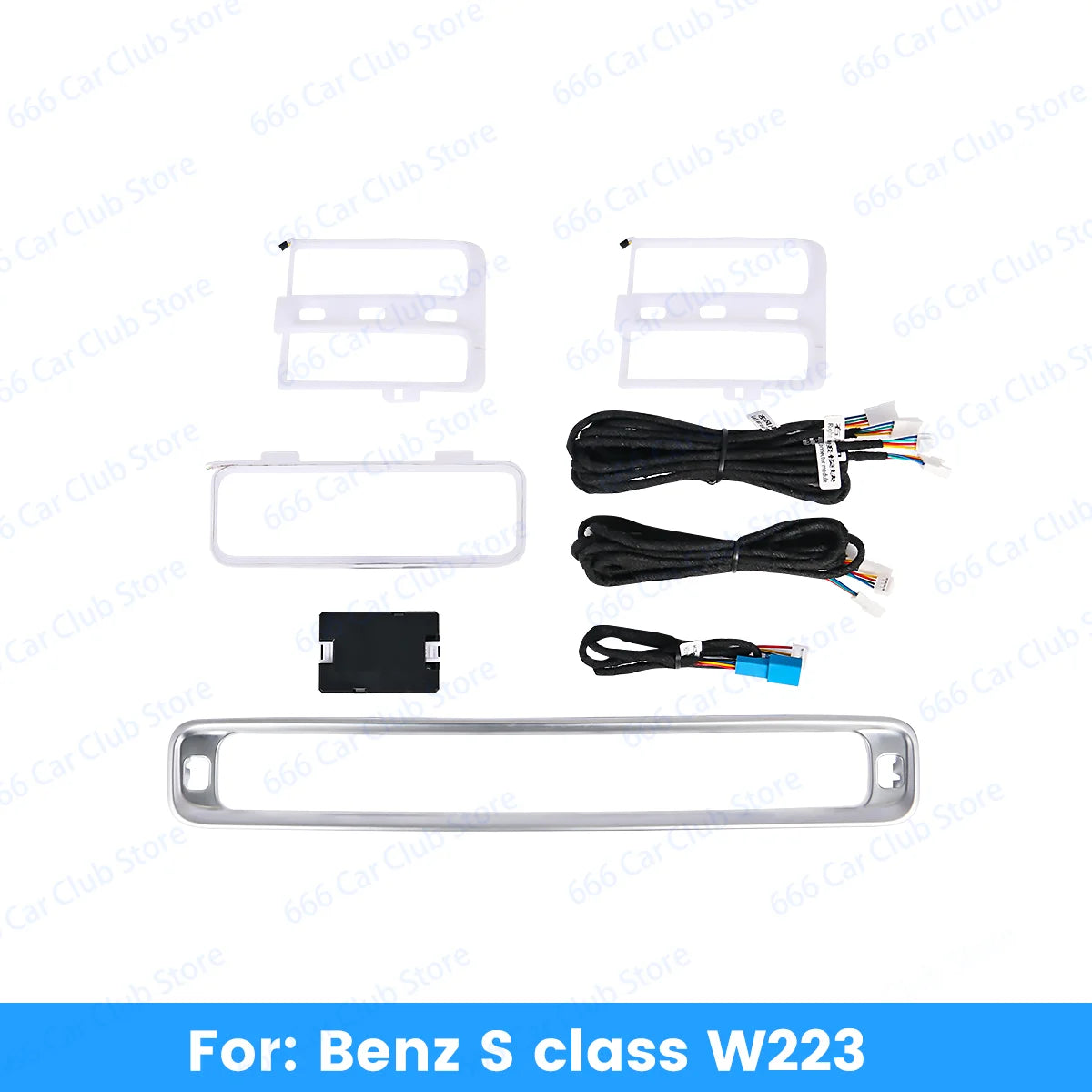 64 Colors LED Active Ambient Light For Mercedes Benz 2021+ W223 S-Class S450L S480 S500L 4D Speaker Decorative lights Refit