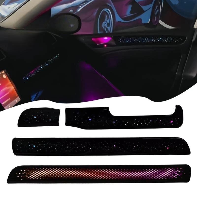 Upgrades Car Ambient Light Kit for Volkswagen Golf 6 2008-2013 LHD/RHD Starry Sky 64 Color Auto Interior Atmosphere Lighting