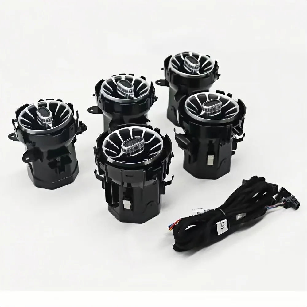 64 Colors Ambient light LED Vents For Mercedes Benz W177 W118 W247 A/B/CLA/GLA/GLB Class Car RGB Interior Decoration Lamp Refit