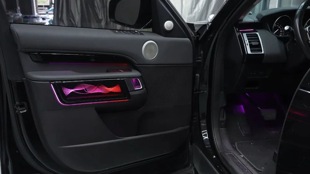 Interior LED Ambient Light for Land Rover Discovery 5 2017-2025 Models with 64-color Ambient Light Modification Accessories