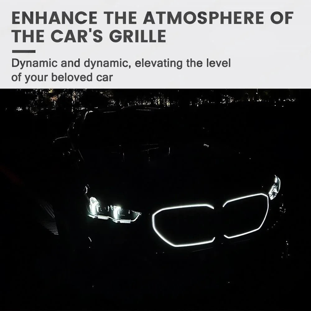 LED Light Grille For BMW New 5 Series G60 G61 i5 Style Kidney Grille Front Grill Grid M Sport Illuminated With Lamp Auto Parts
