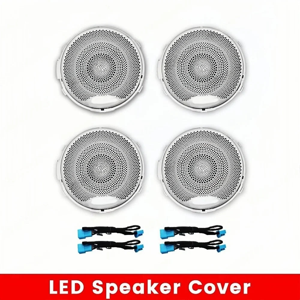 64 Colors LED Air Vents For Mercedes Benz W213 E-Class E Coupe W238 E43 E53 3D Rotating Tweeter Speaker Interior Ambient Light