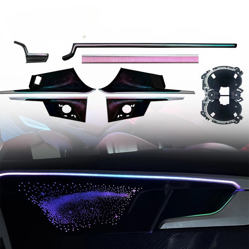 Automotive Interior LED Ambient Light for Audi A5 2019-2024 Car Galaxy Rhythm Symphony 64 Color Decorative Accessories