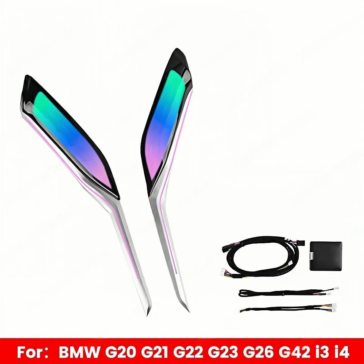 11 Colors LED Crystal Center Ambient Lighting For BMW 3 4 Series i3 G20 G22 G26 G80 G82 Console Saddle Atmosphere Light Interior