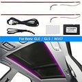 64 Colours LED Skylight Lights For Mercedes Benz W167 GLE GLS AMG GLE53 Car Interior Multicolor Ambient Light Sunroof Lamp Refit